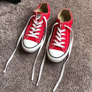 Red converse